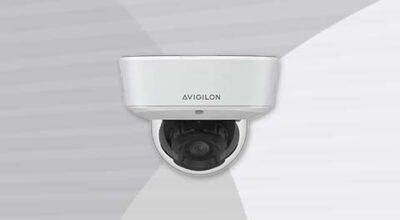 Avigilon Alta H6SL Dome Cloud Camera ceiling mount view.