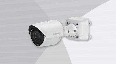 Avigilon H6SL Bullet Camera ceiling mount view.