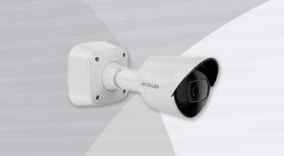 Avigilon H6X Bullet Camera front-right view.