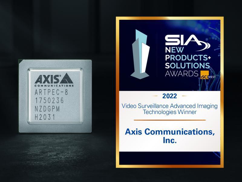 AXIS ARTPEC8 SIA Award Winner 2022