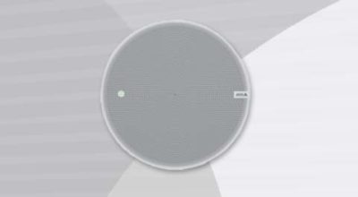 AXIS C1210-E Network Ceiling Speaker front view.